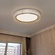 Потолочный светильник, хром, кристалл, GRACE 50*13 металл, LED.
