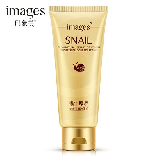 Очищающая крем- пенка для умывания на основе муцина улитки Images Snail