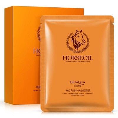 Маска с лошадиным маслом Horse Oil