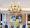 Дизайнерский светильник белый Ivalure, 70*58 см, лампа накаливания, LED, кованное железо, стекло, современный, белый