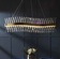 Люстра подвесная, медный, стекло, STYLISH 100*35, металл, LED.