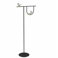 Напольный светильник черный BIRDS Artemide, G9, 5 Вт