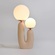 Настольная лампа DOUBLE LIGHT, розовый
