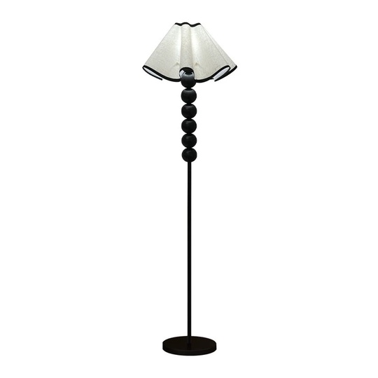 Торшер черный Alvorem, 25*25*160 см, LED, Е27, металл, 10 Вт