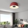 Потолочный светильник красный Avalore, металл, 40.2*14 см, светодиодная, LED
