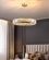 Люстра подвесная, медь, хрусталь, MASON 50*8 металл, LED