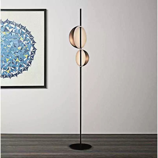 Торшер, черный, бронза, Duke 30*177, LED, металл
