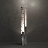 Торшер серый Lumora светодиодная led металл 15 Вт