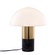 черная настольная лампа MUSHROOM FLAIR, 35*30 см