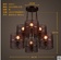 Дизайнерский светильник 66*66 см led, e14, железо, железо, потолочный, китай