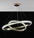 Люстра подвесная, медь, ПММА, AD 60*80, металл, LED