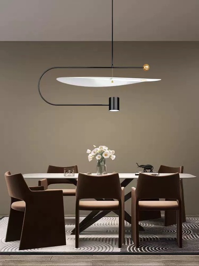 Светильник подвесной, черный, Orvexa, металл, 45*38 см, LED