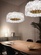 Люстра золотая Ultrivex, металл, 58*20 см, светодиодная, LED
