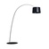 Торшер черный Ellivra, 200*220 см, LED, Е27*3, металл, 24 Вт