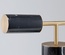Черная настольная лампа с белым плафоном, Lexi Table Lamp, 50*63 см