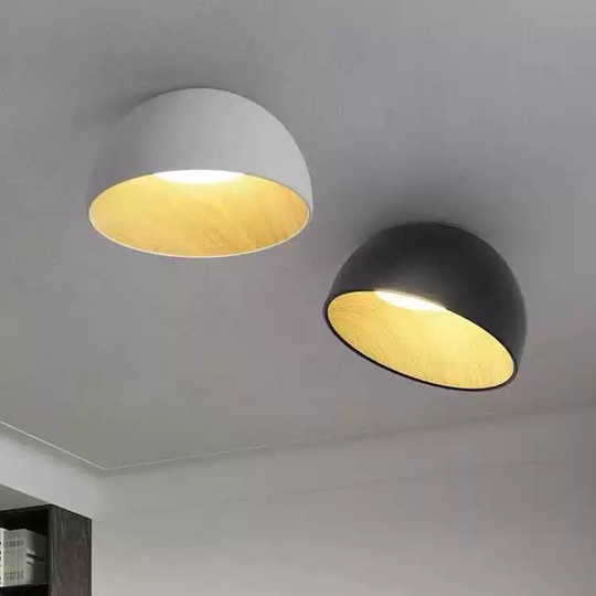 Потолочный светильник белый Eluviop, металл, 50*29 см, светодиодная, LED