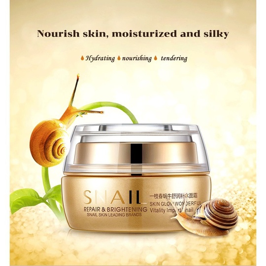 Омолаживающий крем для лица с экстрактом муцина улитки SnailRepair&Brightening