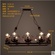 Дизайнерский светильник белый Alvoryx, 86*23 см, led, e14, железо, стекло, современный, белый