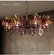 Дизайнерский светильник белый Eleviox, 88*48 см, led, e14, железо, мех