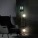 Торшер черный Lumora, 30*146 см, LED, Е27*1, G9*2, мрамор, 10 Вт