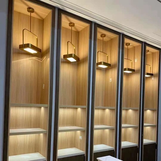 Люстра медная Elexor, металл, 38*27 см, светодиодная, LED