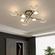 Люстра золотая Aerelix, металл, 120*21 см, светодиодная, LED
