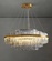 Люстра подвесная, бронза, хрусталь, VINTAGE 60*26, металл, LED.