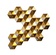 Настенный светильник, БРА BARIS 92*78, бронза, металл, LED.