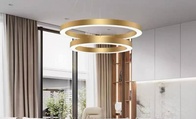 Люстра подвесная, медь, ПММА, ELLIOT 40*60 металл, LED.