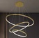 Люстра подвесная, медь, ПММА, NEAL 40*60*80 металл, LED.