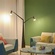 Торшер черный Alverix, 93*160 см, LED, смола, 36 Вт