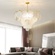 Люстра подвесная, медный, ПММА, LUXURIOUS 86*60, металл, E14.
