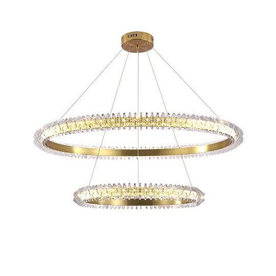 Люстра подвесная, медь, ПММА, ALI 60*80, металл, LED