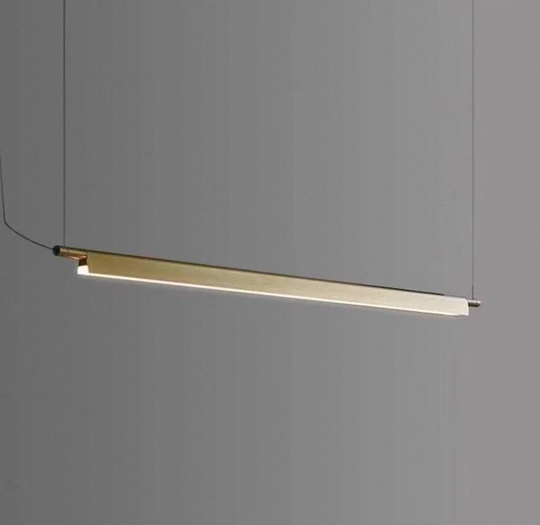 Люстра медная Virex, металл, 120*200 см, светодиодная, led