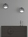 Настенный светильник черный, Lightstar Enna, 30 см, LED, 8 Вт