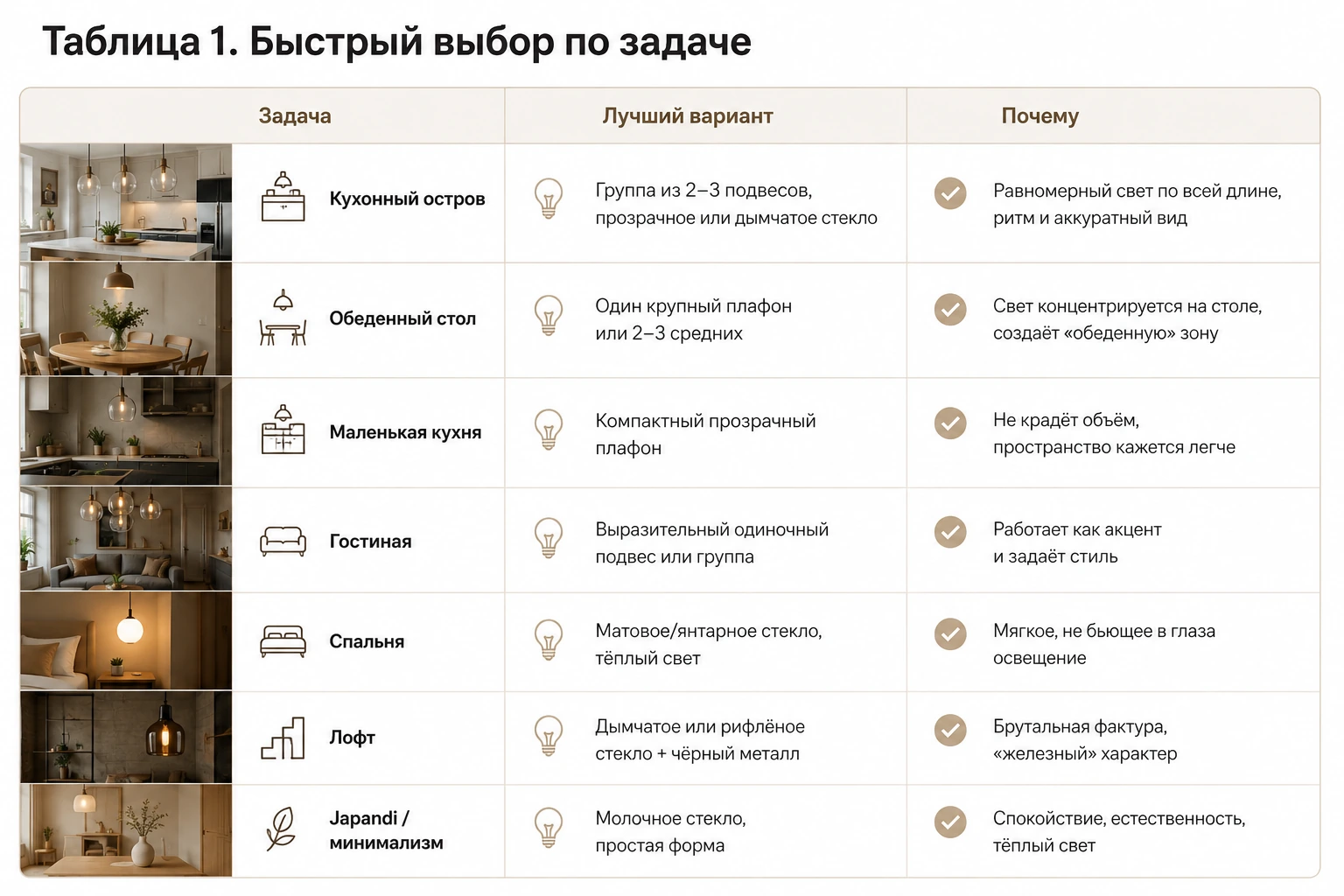 Подвесные светильники из стекла: как выбрать для кухни, гостиной и современного интерьера