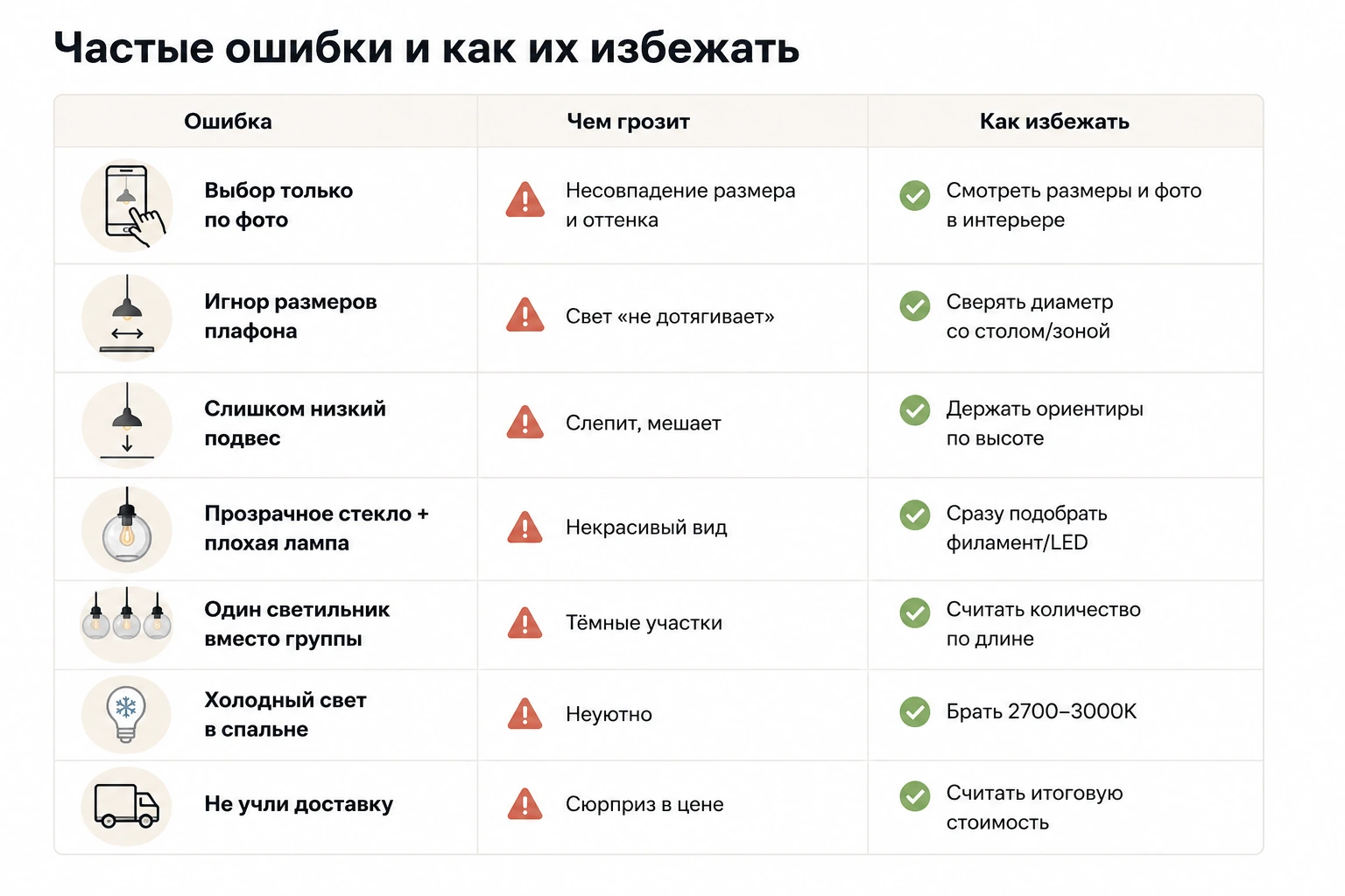Подвесные светильники из стекла: как выбрать для кухни, гостиной и современного интерьера
