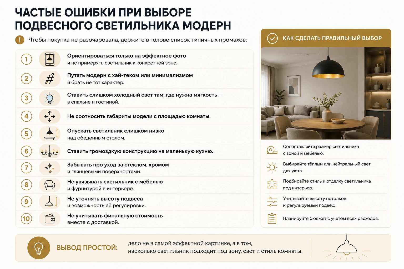 Как выбрать подвесной светильник модерн: кухня, гостиная, спальня и современный интерьер