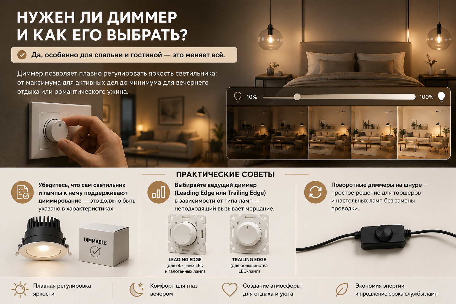 20 частых вопросов о дизайнерских светильниках: как выбрать люстру, бра, торшер и не переплатить