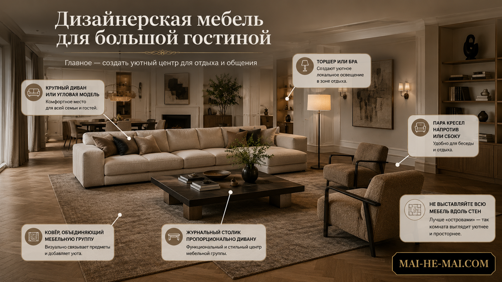 Как выбрать дизайнерскую мебель для дома: гостиная, спальня, стиль и цена