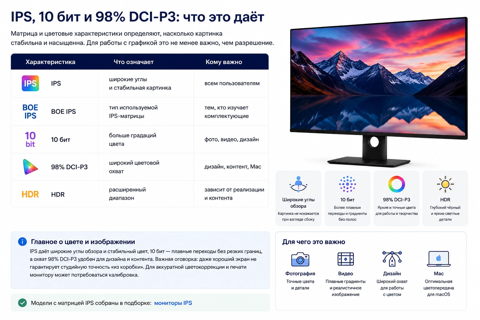 Монитор 27″ 5K для Mac и Windows: 5120×2880, HiDPI, Type-C 65W и сравнение с 4K