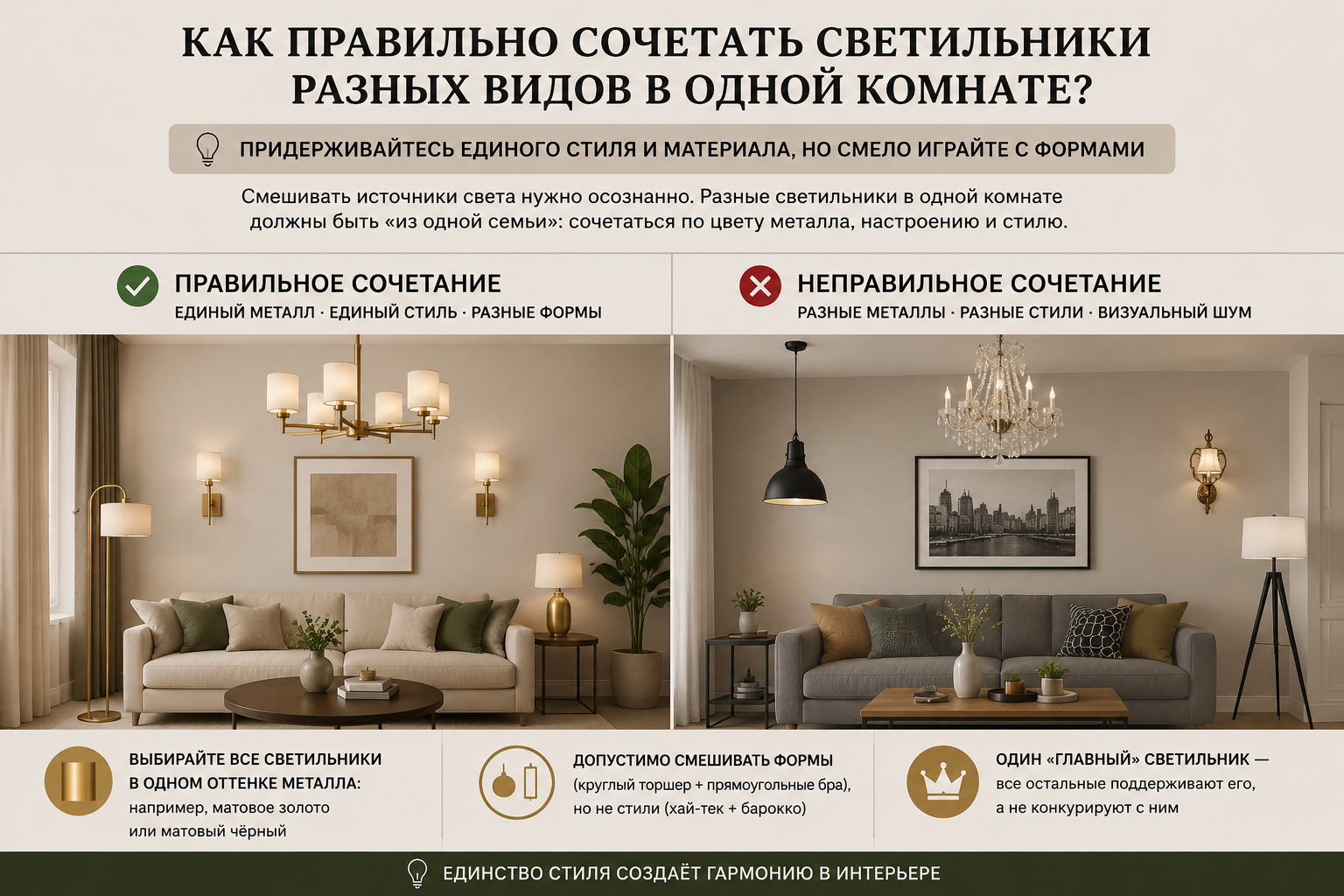 20 частых вопросов о дизайнерских светильниках: как выбрать люстру, бра, торшер и не переплатить