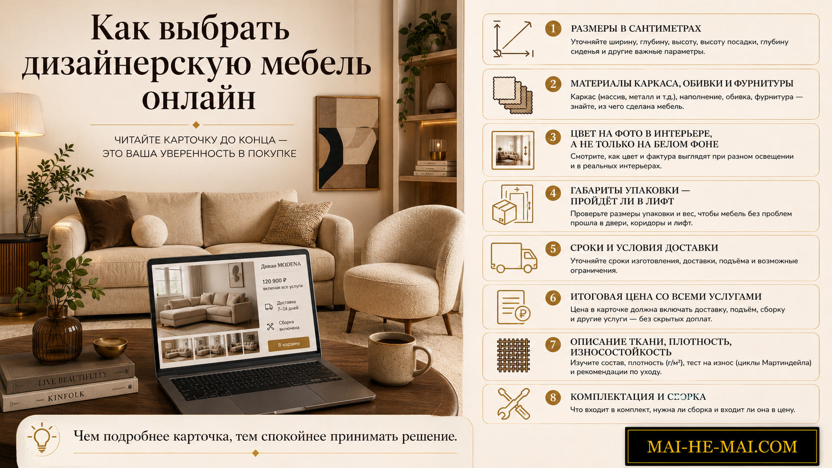 Как выбрать дизайнерскую мебель для дома: гостиная, спальня, стиль и цена