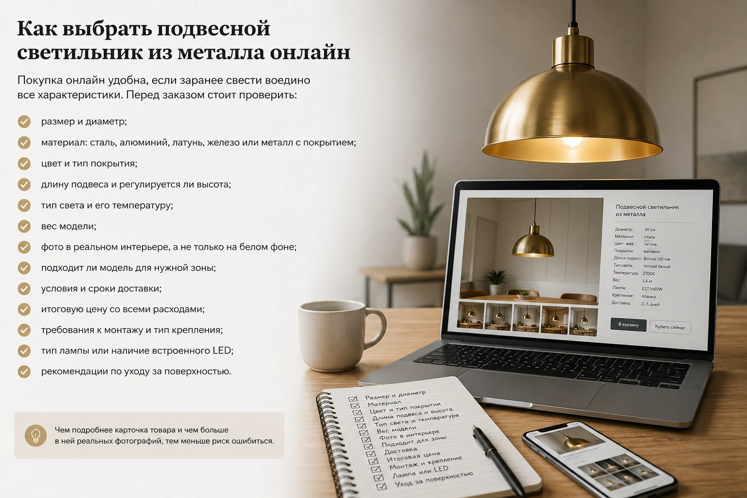 Как выбрать подвесной светильник из металла: кухня, гостиная, спальня и современный интерьер