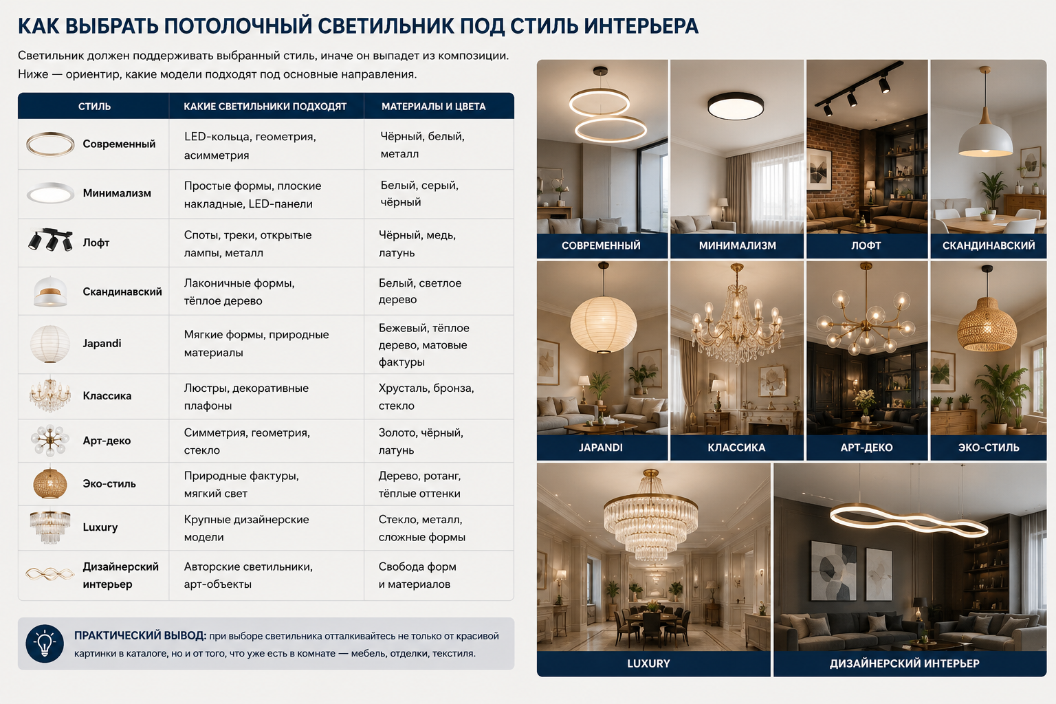 Потолочные светильники — как выбрать LED, накладные, встроенные и дизайнерские светильники для дома