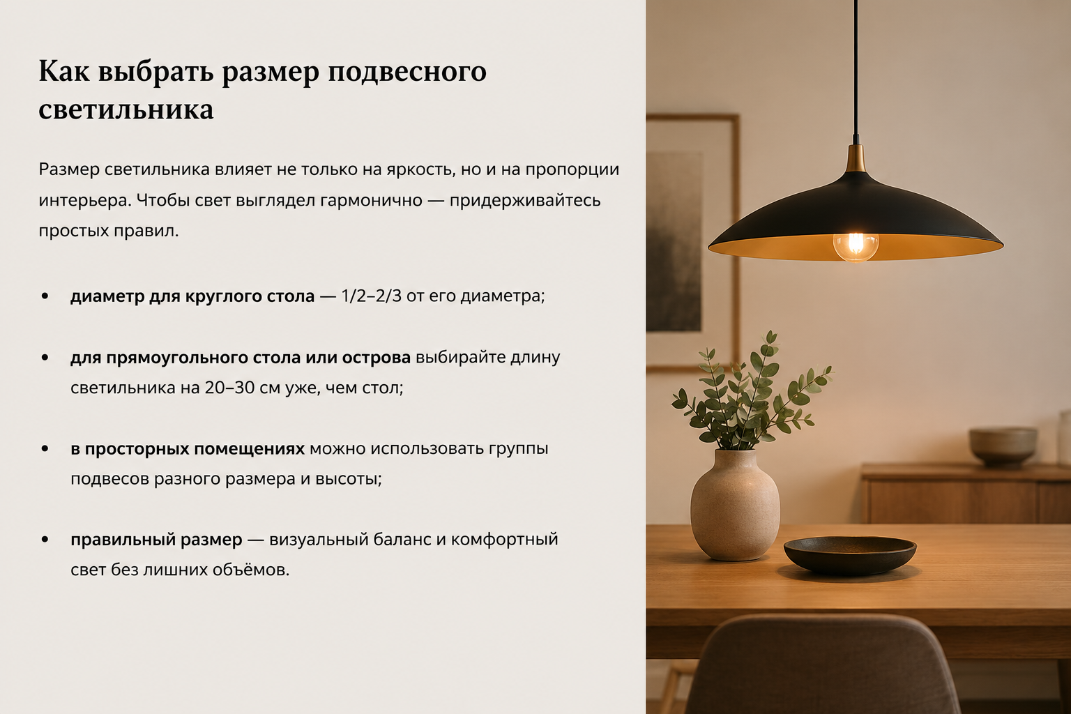Как выбрать подвесные светильники: кухня, обеденный стол, спальня и интерьер