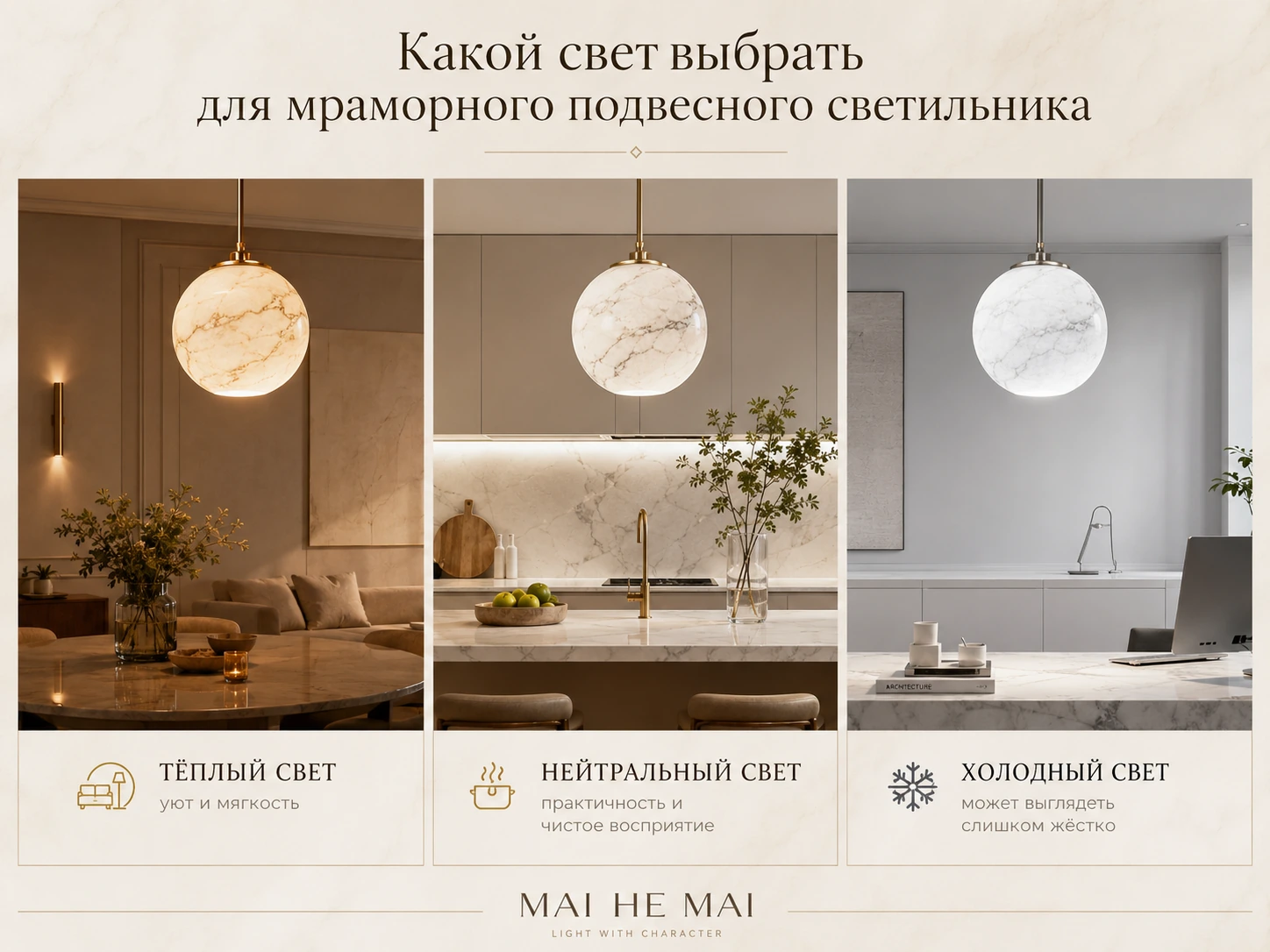 Как выбрать подвесной светильник из мрамора: кухня, спальня, гостиная и столовая зона