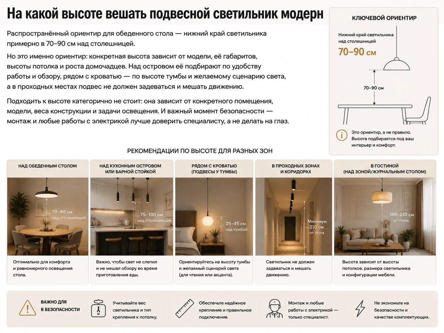 Как выбрать подвесной светильник модерн: кухня, гостиная, спальня и современный интерьер