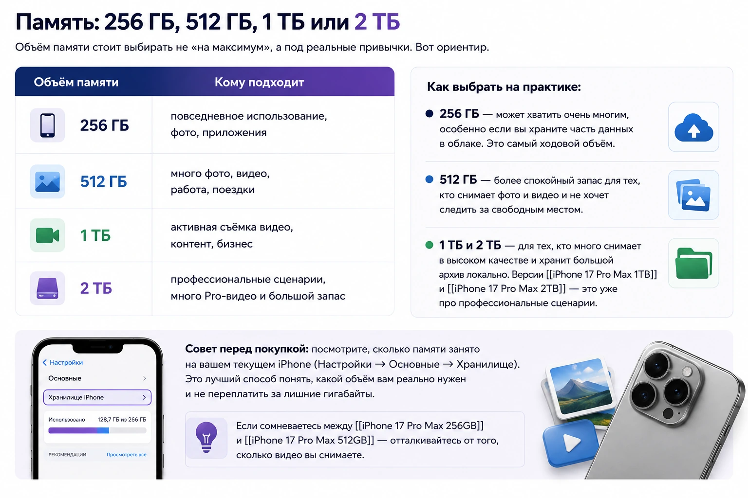 iPhone 17, 17 Pro или 17 Pro Max: что выбрать и стоит ли переплачивать