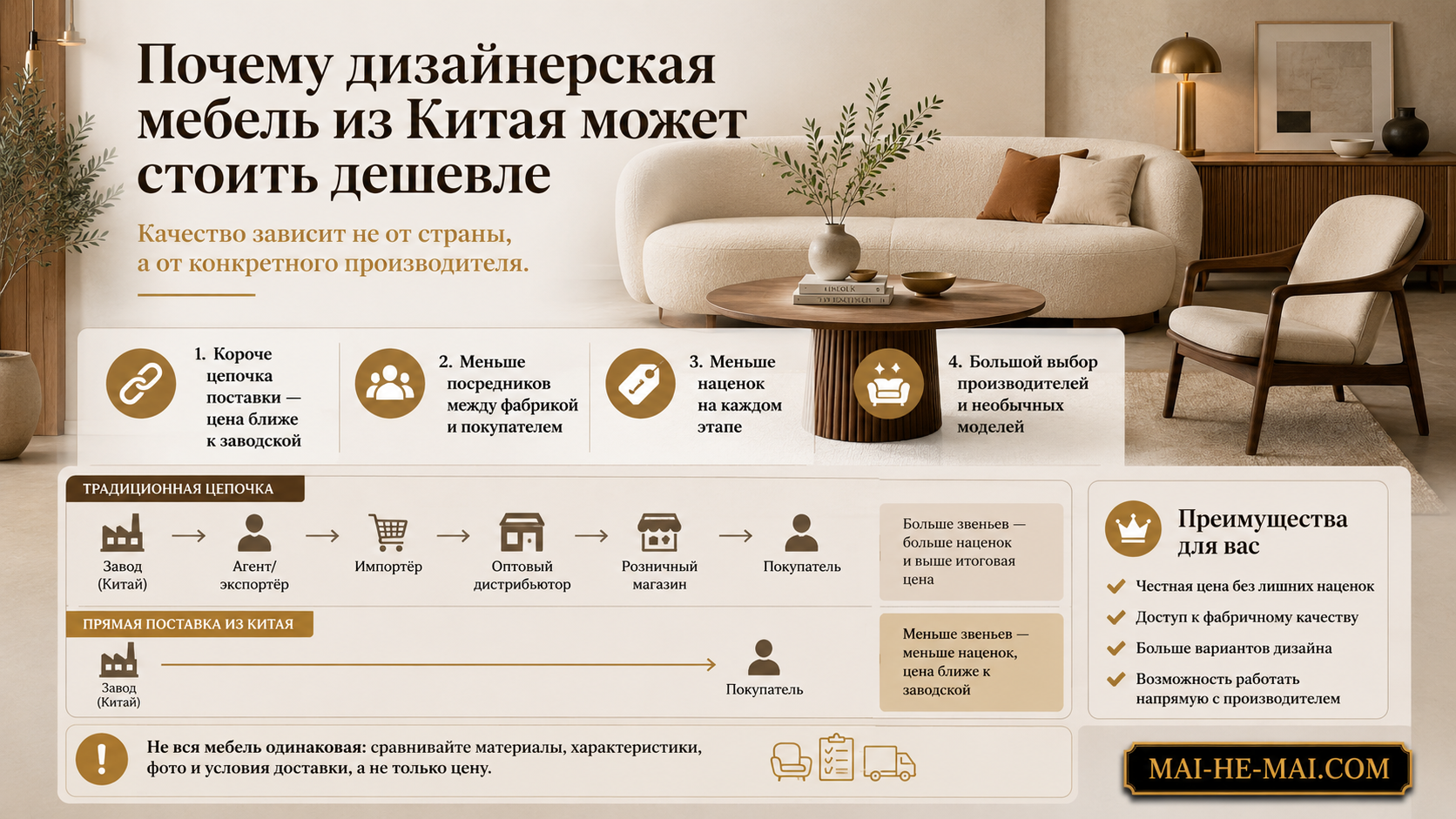 Как выбрать дизайнерскую мебель для дома: гостиная, спальня, стиль и цена